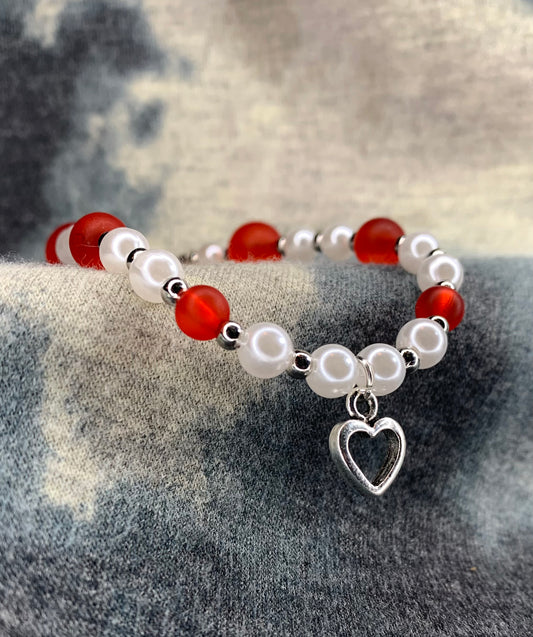 Red Heart Bracelet