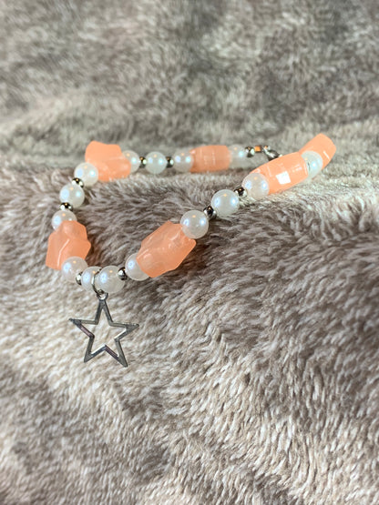 Orange Star Bracelet