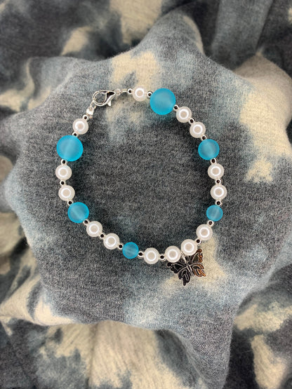 Turquoise Butterfly Bracelet