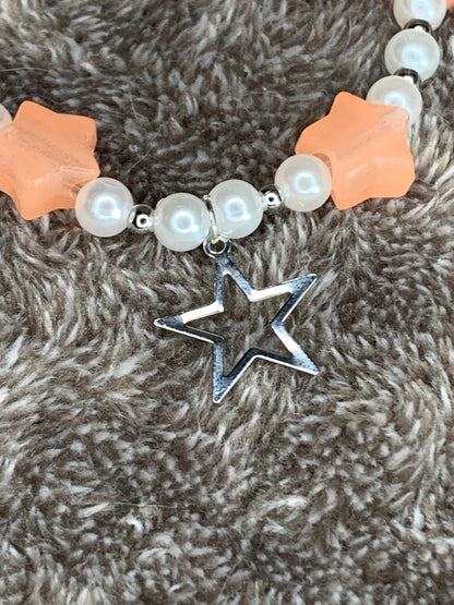 Orange Star Bracelet