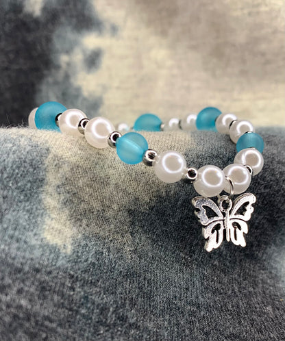 Turquoise Butterfly Bracelet